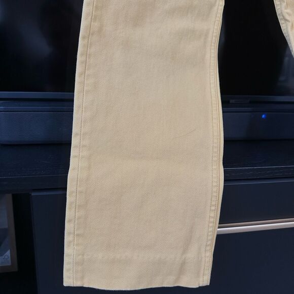 RAG AND BONE Mustard Yellow Straight Leg Jeans SIZE 27 - Picture 6 of 9
